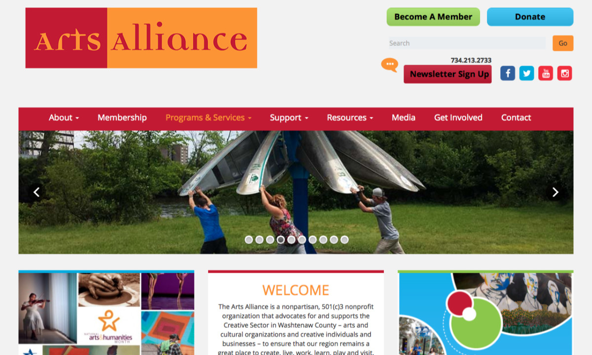 Arts Alliance Homepage