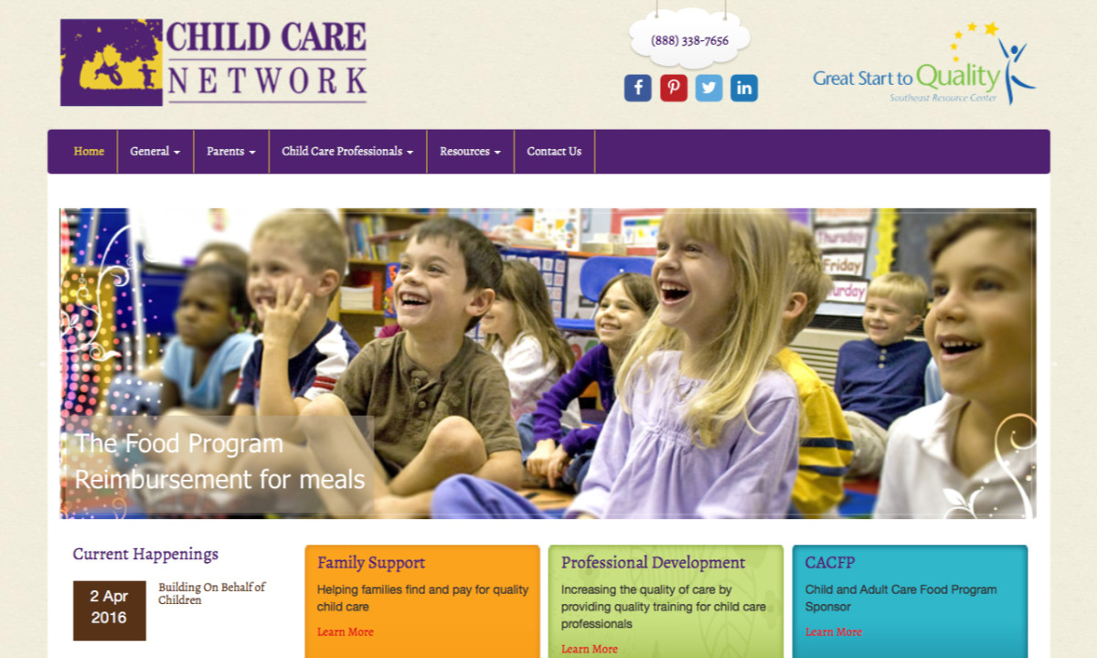 Child Care Network Homepage