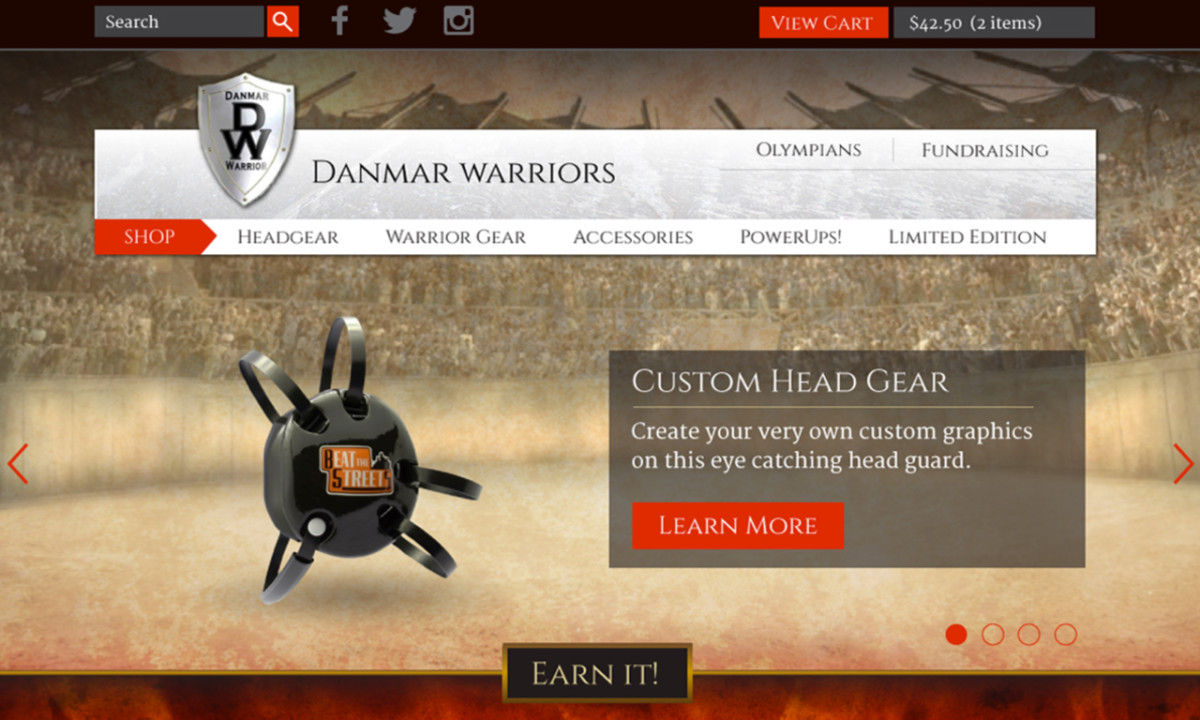 Danmar Warrior Homepage